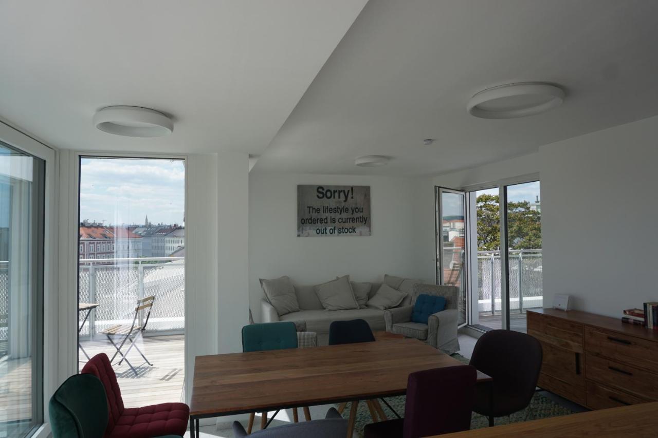 Augartenblick Penthouse 15 Viyana Dış mekan fotoğraf
